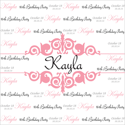 step and repeat design sample